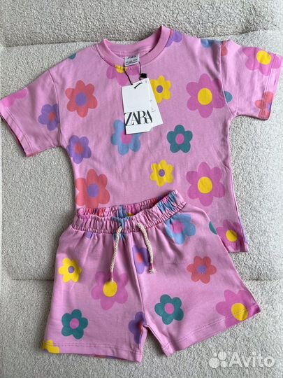 Костюмчики на девочку zara
