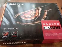 Видеокарта gigabyte amd radeon rx 560 gaming oc