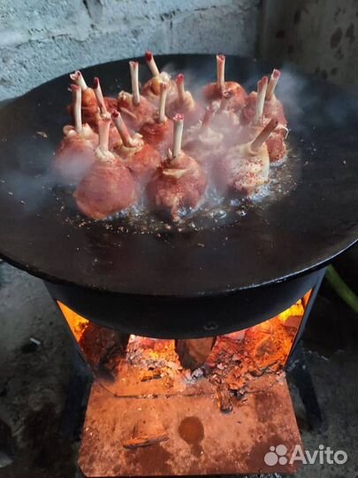 Казан чугунный узбекский 22 литра