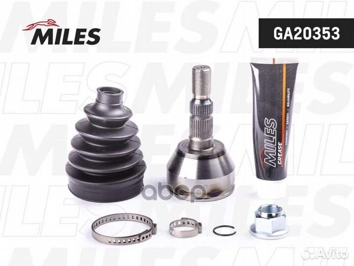 ШРУС opel astra/zafira 1.4/1.6 04- нар. ga20353