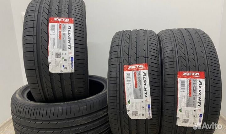 Zeta Alventi 275/35 R19 и 245/40 R19 98Y