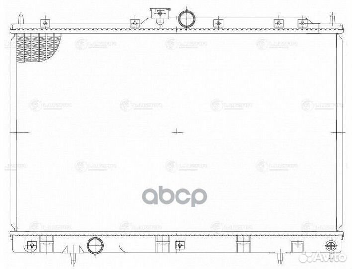 Радиатор охл. для А/М mitsubishi outlander (03