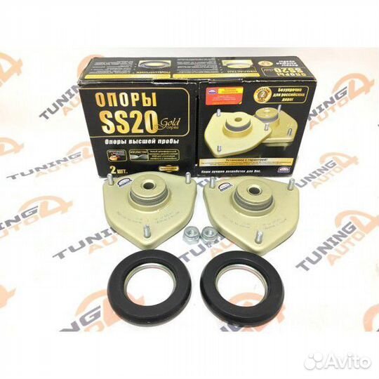Опоры стоек SS20 на Лада Калина Гранта с Эур и Без