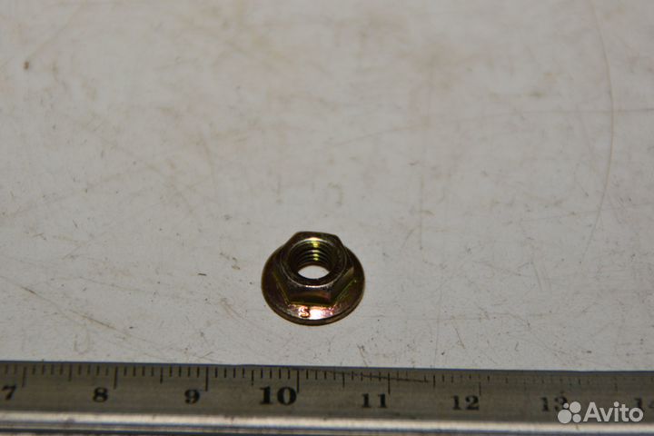 Гайка М5 с пресс-шайбой анодированная