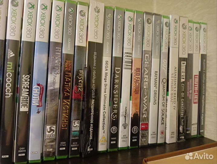 Игры на xbox One и 360 (новые, силд в упаковке)