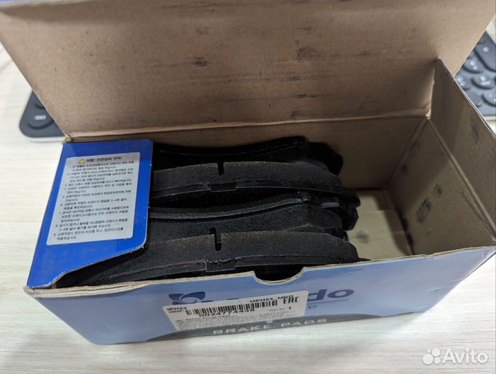 Колодки Mando MPH23 новые