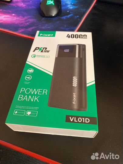 Powerbank 40000 Mah с быстрой зарядкой