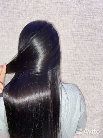 Кератиновое выпрямление