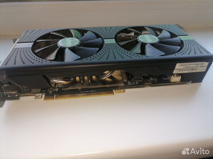 Видеокарта rx580 8gb sapphire nitro