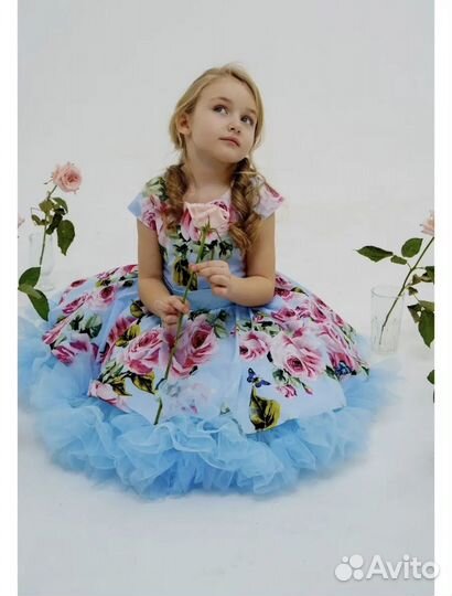 Платье пышное на выпускной/утреник