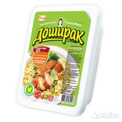 Лапша Доширак со вкусом Курицы 90г (опт)