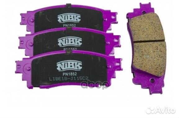 Колод. торм. диск. NiBK PN1852 PN1852 NiBK