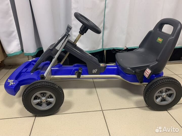 Полесье Педальная машина металлическая детская