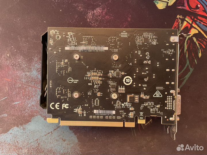 Видеокарта rx550 4gb