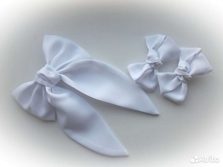Банты для волос школьные