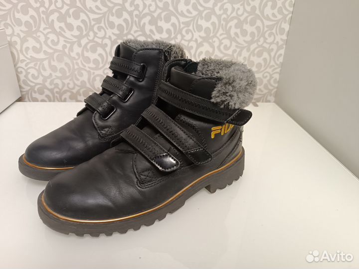 Fila ботинки для девочки 34 размер