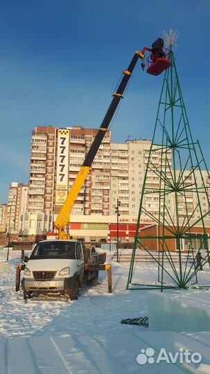 Эвакуатор автовышка кран-борт