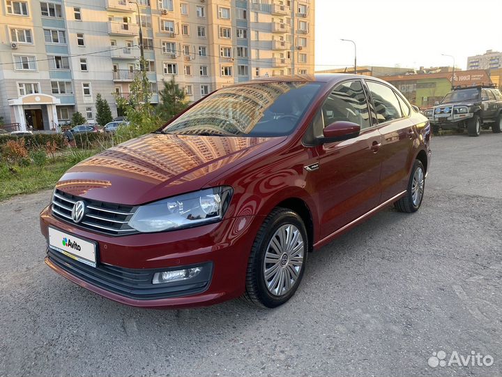 Volkswagen Polo 1.6 AT, 2018, 130 000 км