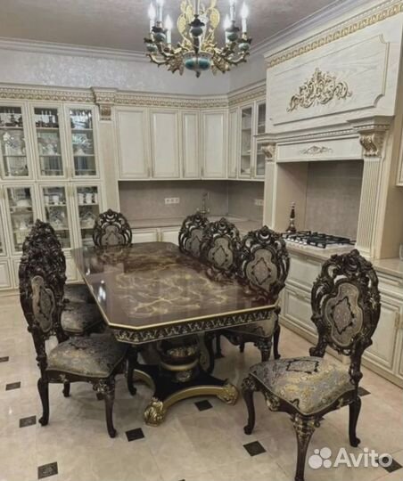 Стол для кухни со стульями