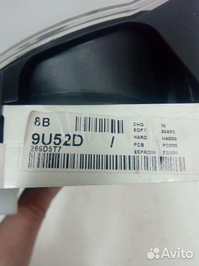 Панель приборов Nissan note