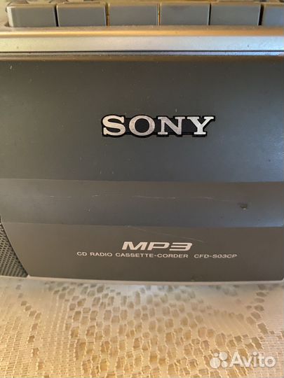 Магнитофон sony