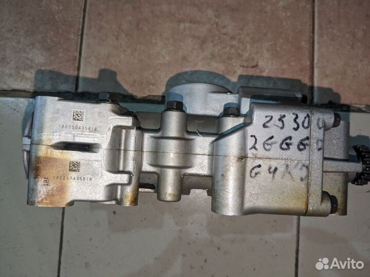 Насос масляный, балансирные валы Hyundai Kia G4KJ