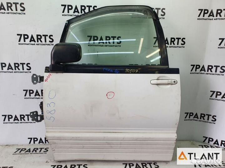 Дверь передний левый toyota estima lucida