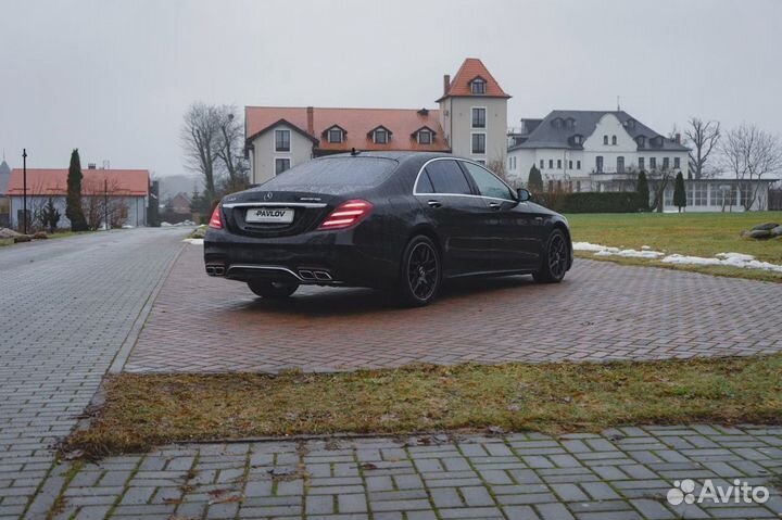 Aрeндa Мерседеса. Прокат Mercedes-Benz S63 AMG