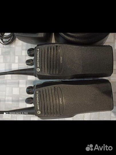 Профессиональная радиостанция Motorola CP 040