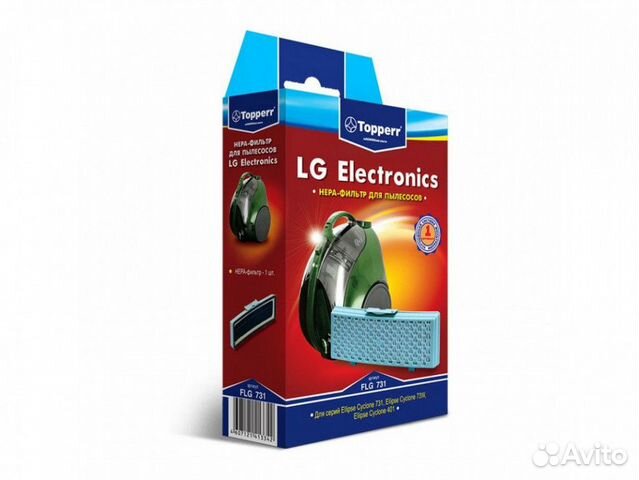 Topperr FLG731 hepa фильтр пылесоса LG (ADQ7325430
