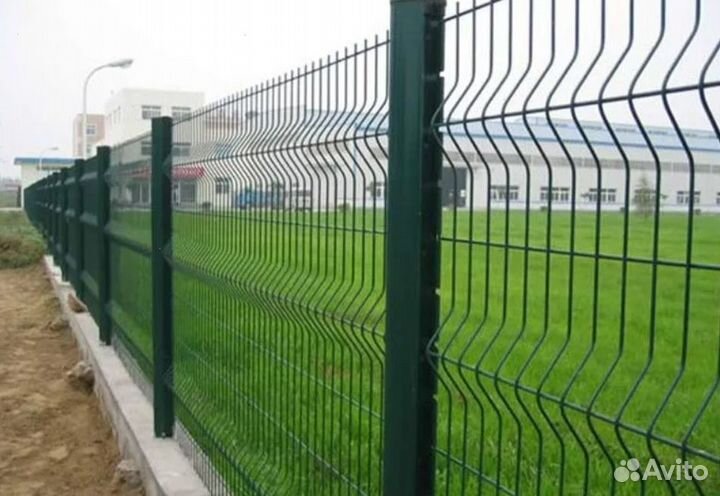 Забор из 3D сетки 40 метров