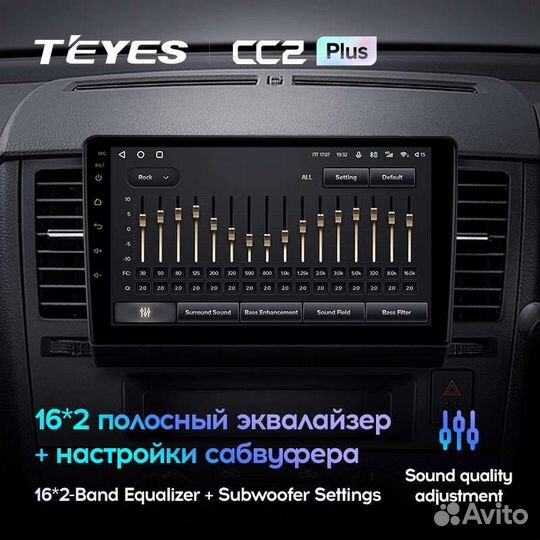 Магнитола Nissan Tiida 2004-2013 Андроид Teyes