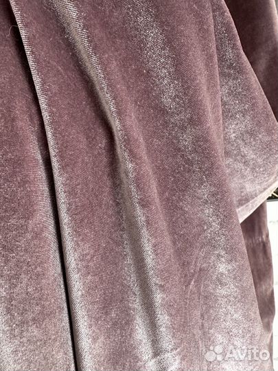 Платье бархатное 46