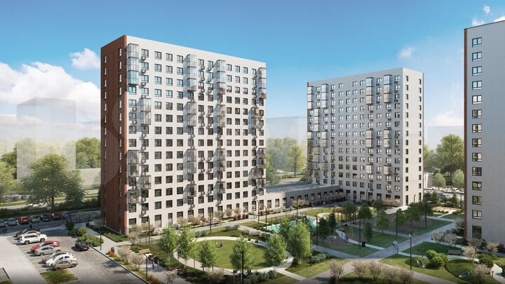 Квартира-студия, 22,3 м², 6/9 эт.