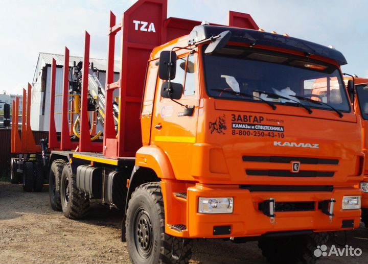 КамАЗ 43118 с КМУ, 2023
