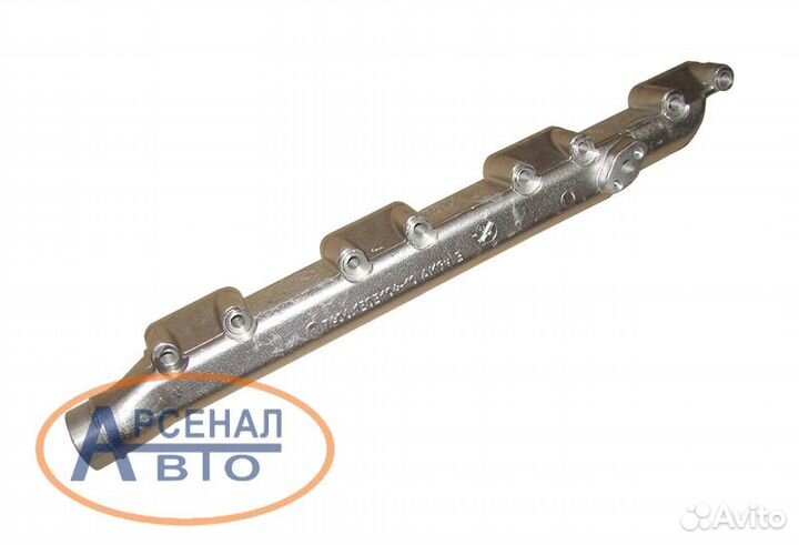 Труба водяная камаз Евро правая (камаз пао)