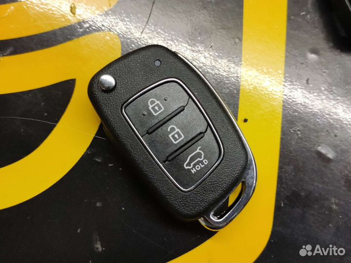 Выкидной корпус ключа Hyundai Sonata