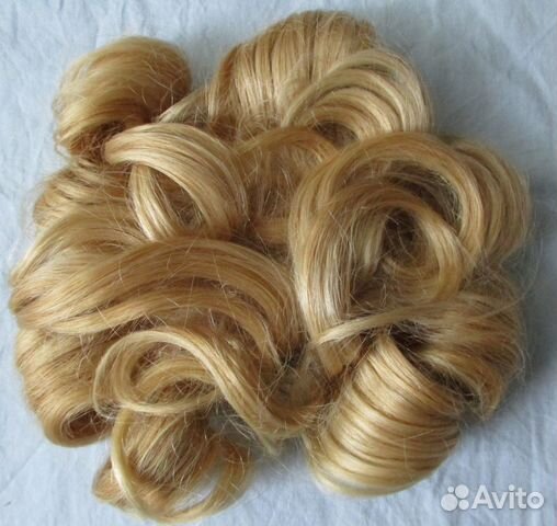 Шиньон натуральный