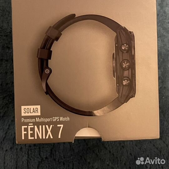 Часы garmin fenix 7 solar