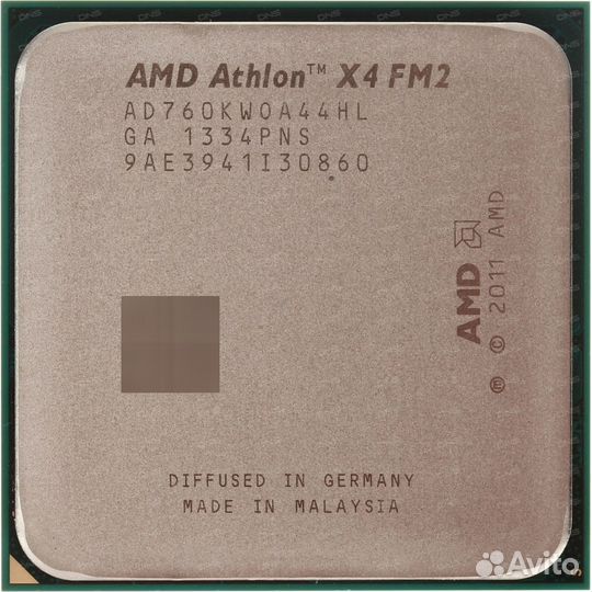 Процессор AMD Athlon II X4 760K