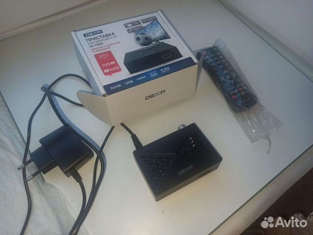 Приставка для цифрового тв dexp HD 7789P черный купить в Москве ...