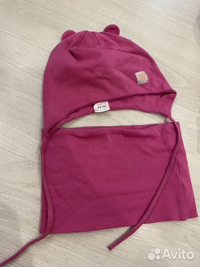 Комплект шапка, шарф(снуд)