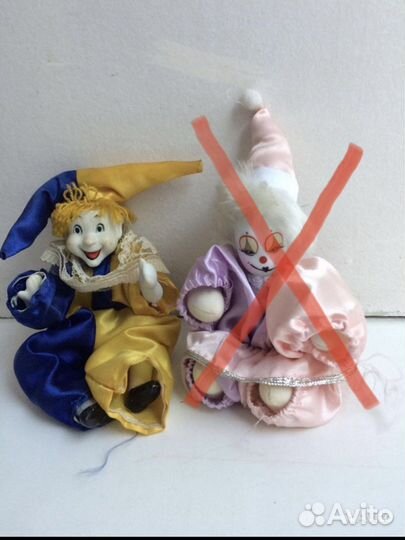 Клоуны фарфоровые