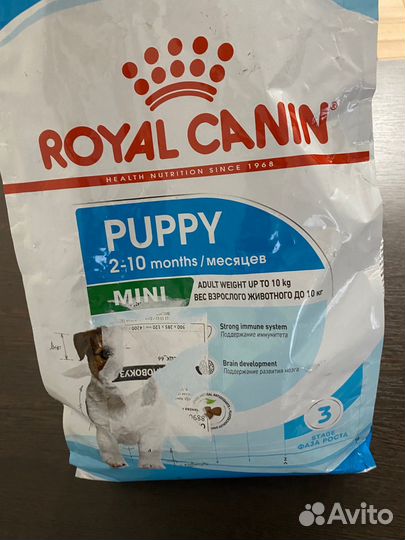 Корм для собак royal canin puppy