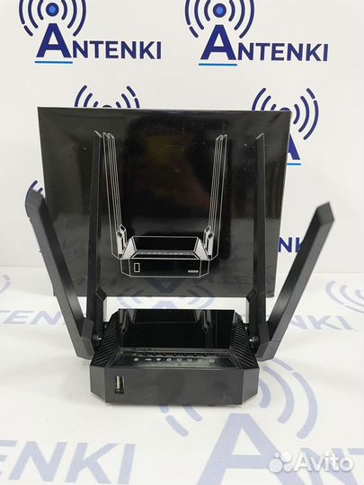 Бюджетный WiFi-роутер ZBT WE3826 (черный)