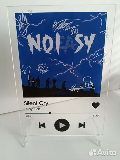 Акриловый постер stray kids