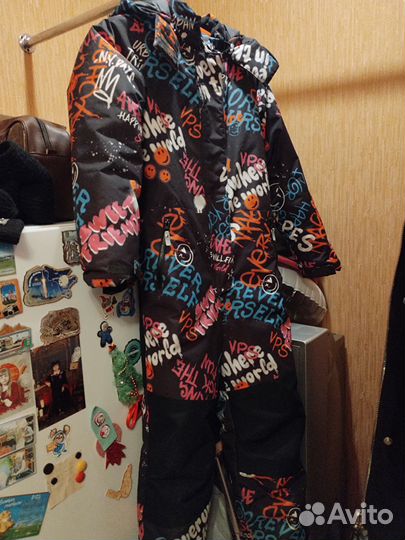 Зимний комбинезон для девочки 146