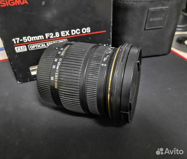 Nikon Sigma 17 50 2.8 EX DC OS HSM