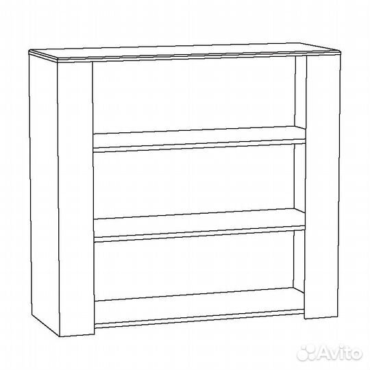 Комод Амели 13.107 (mobi), шелковый камень/бетон чикаго беж