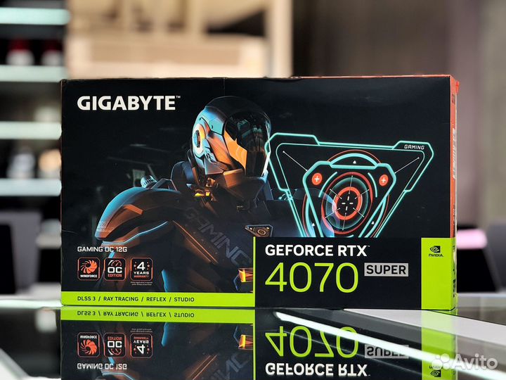 Видеокарта Gigabyte RTX 4070 Super 12GB NEW